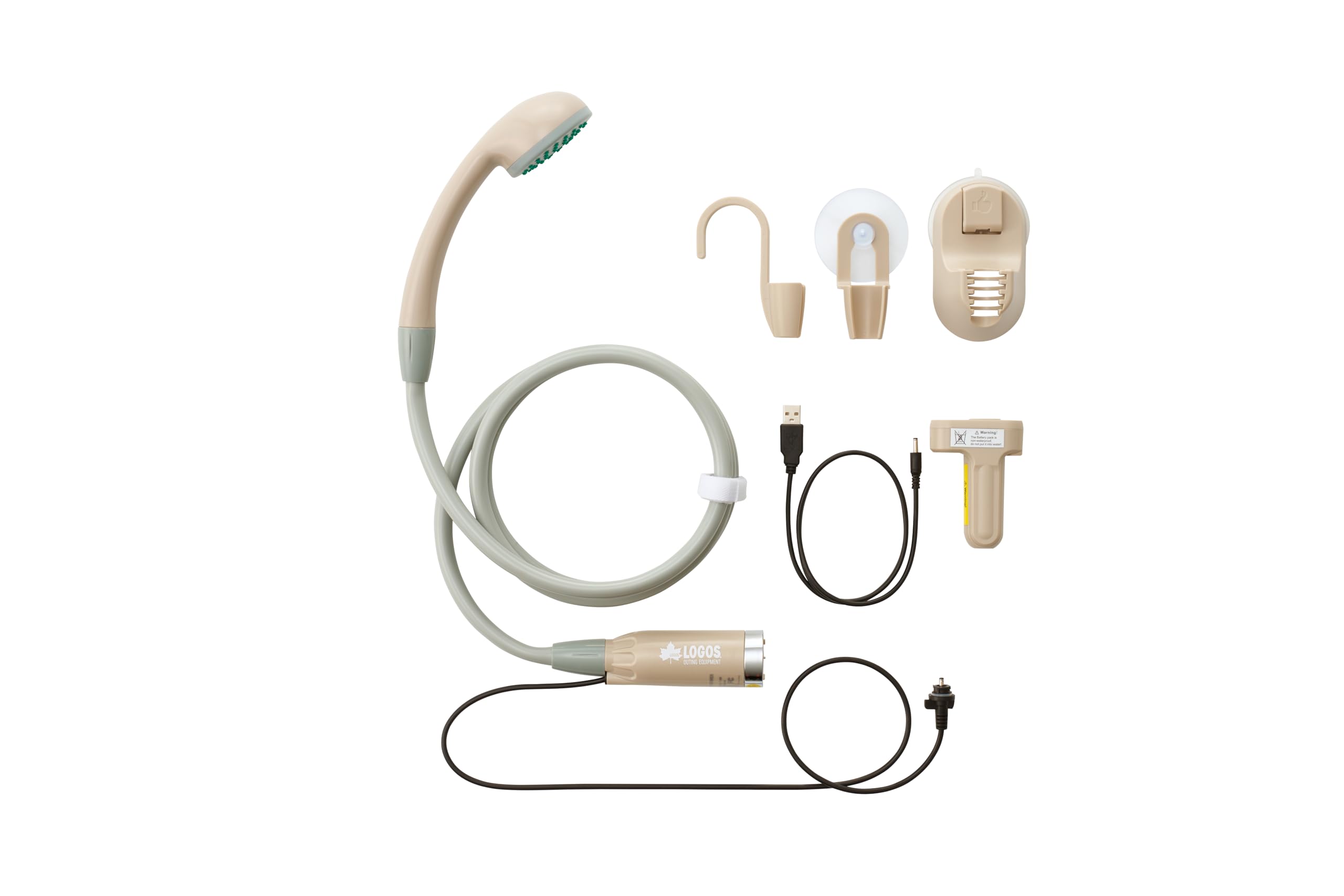 LOGOS Перезаряжаемый душ Noden 69930020, Кемпинг, Без батареек, Перезаряжаемый